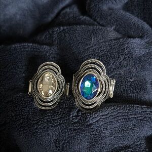 Elegant Silver Gemstone Rings